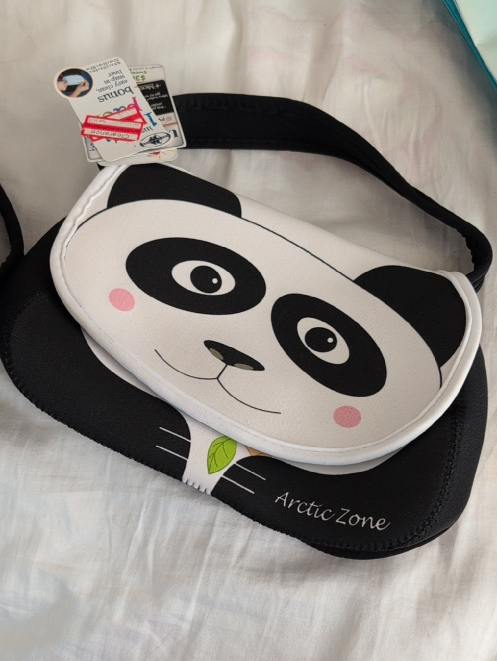 Kids Panda Lunch Pack in Black and White